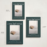 "Littlest Christmas" - Holiday Birth Announcement Cards in Frost by Brooke Chandler - Formats Available