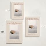 "Littlest Christmas" - Holiday Birth Announcement Cards in Cinnamon by Brooke Chandler - Formats Available