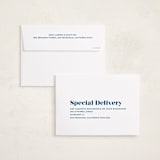 "a merry addition" - Holiday Birth Announcement Cards in Night Sky by Liz Conley - FREE Recipient Addressing