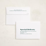 "a merry addition" - Holiday Birth Announcement Cards in Spruce by Liz Conley - FREE Recipient Addressing