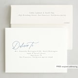 "Extra Cheer Here" - Holiday Birth Announcement Cards in Sky by Everett Paper Goods - FREE Recipient Addressing