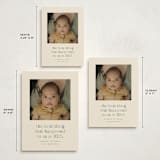 "the best thing" - Holiday Birth Announcement Cards in Winter Sky by Ellen Schlegelmilch - Formats Available