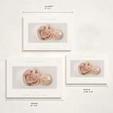 "More to Love" - Holiday Birth Announcement Cards in Linen by Blustery August - Formats Available