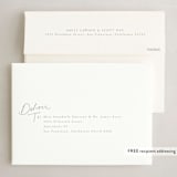 "Together" - Holiday Birth Announcement Cards in Snowflake by Everett Paper Goods - FREE Recipient Addressing