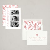 "Greatest Gift" - Holiday Birth Announcement Cards in Santa Suit by Benita Crandall - Assembled