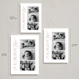 "Greatest Gift" - Holiday Birth Announcement Cards in Santa Suit by Benita Crandall - Formats Available