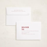 "Viola" - Holiday Birth Announcement Cards in Apple by Deynaaz Daraei - FREE Recipient Addressing