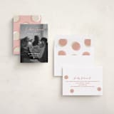 "Extra Cheer" - Holiday Birth Announcement Cards in Blush by fatfatin - Assembled