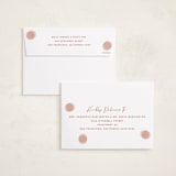 "Extra Cheer" - Holiday Birth Announcement Cards in Blush by fatfatin - FREE Recipient Addressing