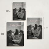 "Extra Cheer" - Holiday Birth Announcement Cards in Blush by fatfatin - Formats Available