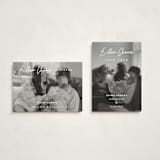 "Extra Cheer" - Holiday Birth Announcement Cards in Snow by fatfatin - Photo Orientation Options