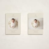 "our precious gift" - Holiday Birth Announcement Cards in Latte by Carolyn Nicks - Photo Orientation Options