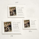 "New Addition" - Holiday Birth Announcement Cards in Winter by Heather Schertzer - Formats Available