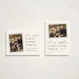 "New Addition" - Holiday Birth Announcement Cards in Winter by Heather Schertzer - Photo Orientation Options
