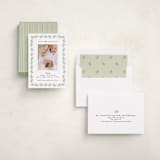 "Little Christmas" - Holiday Birth Announcement Cards in Mistletoe by Julie Murray - Assembled