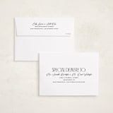 "More Cheer" - Holiday Birth Announcement Cards in Vanilla by Heather Schertzer - FREE Recipient Addressing