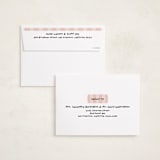 "Extra" - Holiday Birth Announcement Cards in Berry by Vivian Yiwing - FREE Recipient Addressing