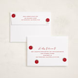 "Extra Cheer" - Holiday Birth Announcement Cards in Snow by fatfatin - FREE Recipient Addressing