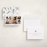 "New Addition" - Holiday Birth Announcement Cards in Balsam Fir by Benita Crandall - Assembled