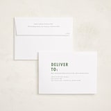 "Viola" - Holiday Birth Announcement Cards in Peppermint by Deynaaz Daraei - FREE Recipient Addressing