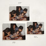 "New Year Baby" - Holiday Birth Announcement Cards in Cotton by Angela Thompson - Formats Available