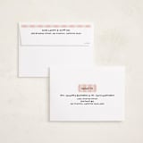 "Extra" - Holiday Birth Announcement Cards in Berry by Vivian Yiwing - FREE Recipient Addressing