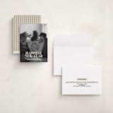 "News" - Holiday Birth Announcement Cards in Champagne by Jenna Holcomb - Assembled