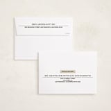 "News" - Holiday Birth Announcement Cards in Champagne by Jenna Holcomb - FREE Recipient Addressing