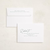 "Extra Cheer Here" - Holiday Birth Announcement Cards in Fir by Everett Paper Goods - FREE Recipient Addressing