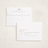 "Very Merry" - Holiday Birth Announcement Cards in Snow by Leah Bisch - FREE Recipient Addressing