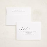 "Awaits" - Holiday Birth Announcement Cards in Ink by Blustery August - FREE Recipient Addressing
