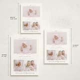"Baby's First" - Holiday Birth Announcement Cards in Candy by Emily Betts - Formats Available