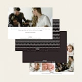 "Delicate Welcome" - Birth Announcements in Cloud by Olivia Raufman - Back of Card Options