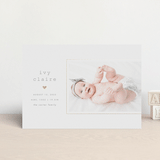 "Our Little Love" - Birth Announcements in Cloud by Carolyn Nicks - Front