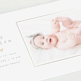 "Our Little Love" - Birth Announcements in Cloud by Carolyn Nicks - Detail