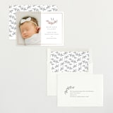 "Graceful Laurels" - Birth Announcements in Lace by Jessica Williams - Assembled