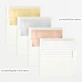 "Sweetheart" - Birth Announcements in Pearl by Pixel and Hank - Envelope Liner Options