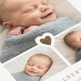 "our little sweetheart" - Birth Announcements in Fawn by Jen Tips - Detail