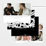 "a.k.a." - Birth Announcements in Classic by Lehan Veenker - Back of Card Options