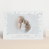 "Shining Star" - Birth Announcements in Cloud by Townsend Majors - Front