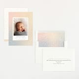"Mini Confetti" - Birth Announcements in Sunrise by Townsend Majors - Assembled