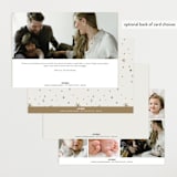 "Disney's Cinderella Carriage" - Birth Announcements in Ivory by Amy Payne - Back of Card Options