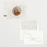 "Disney's Cinderella Carriage" - Birth Announcements in Ivory by Amy Payne - Assembled