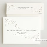 "Disney's Cinderella Carriage" - Birth Announcements in Ivory by Amy Payne - FREE Recipient Addressing