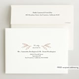 "Modern Botanica" - Birth Announcements in Rose by Oma N. Ramkhelawan - FREE Recipient Addressing