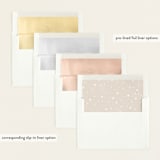 "Starlight" - Birth Announcements in Twinkle by Pixel and Hank - Envelope Liner Options