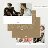"Loving Welcome" - Birth Announcements in Ivory by Ekko Studio - Back of Card Options