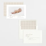 "Charming Welcome" - Birth Announcements in Milk by Carolyn MacLaren - Assembled