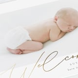 "Charming Welcome" - Birth Announcements in Milk by Carolyn MacLaren - Detail