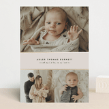 "Trio" - Birth Announcements in Lily by Ekko Studio - Front